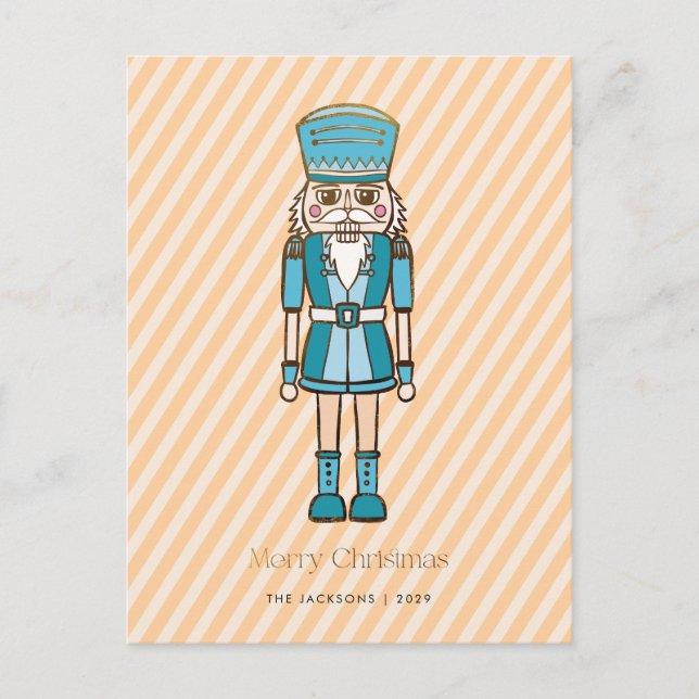 Cartes Pour Fêtes Annuelles Joyeux Noisette de Noël (Devant)