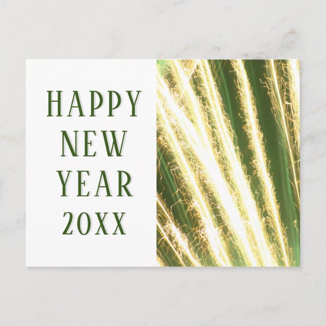 Cartes Pour Fêtes Annuelles Joyeux NOUVEL AN Feu d'artifice de fête (Devant)