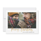 Joyeux or noël rouge et vert plaid photo