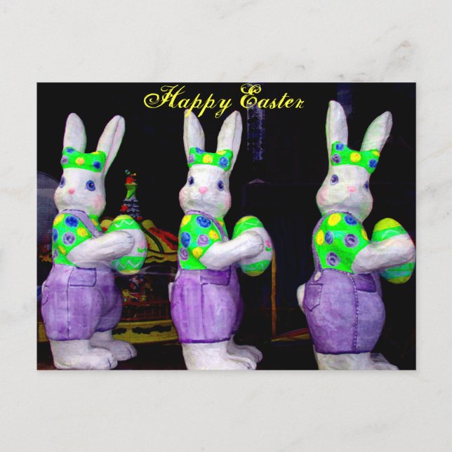 Cartes Pour Fêtes Annuelles Joyeux Pâques_ (Devant)