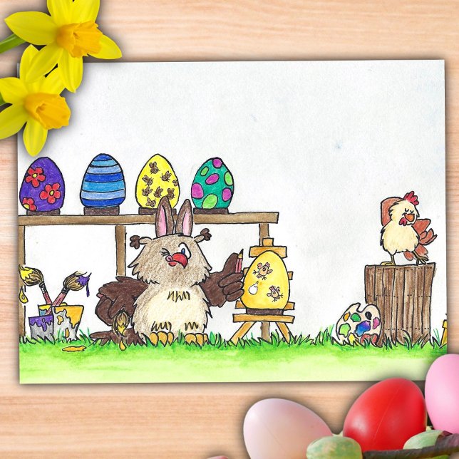 Cartes Pour Fêtes Annuelles Joyeux Pâques (Créateur téléchargé)