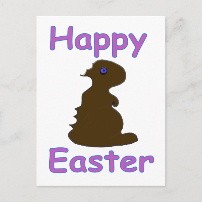 Cartes Pour Fêtes Annuelles Joyeux Pâques (Devant)