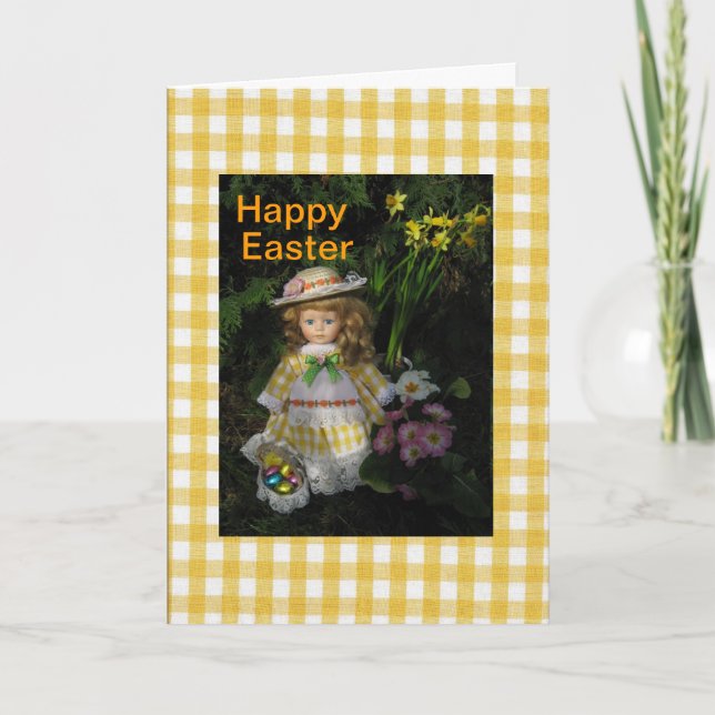 Cartes Pour Fêtes Annuelles Joyeux Pâques 4 (Devant)