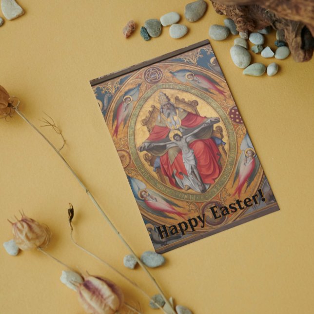 Cartes Pour Fêtes Annuelles Joyeux Pâques ! L'autel des pauvres Clares (Créateur téléchargé)