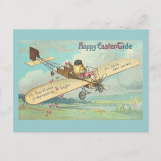 Cartes Pour Fêtes Annuelles Joyeux pilote de poule Vintage de Pâques