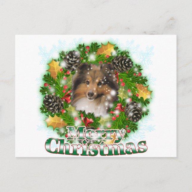 Cartes Pour Fêtes Annuelles Joyeux rayon Noël (Devant)