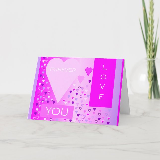 Cartes Pour Fêtes Annuelles Joyeux Saint Valentin (Devant)