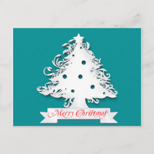 Cartes Pour Fêtes Annuelles Joyeux sapin de Noël