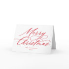 Joyeux script rouge Noël