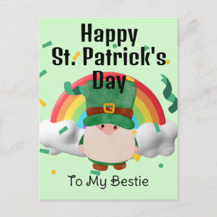 Cartes Pour Fêtes Annuelles Joyeux St. patrick's day Lucky Shamrock Simple