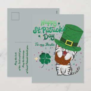 Cartes Pour Fêtes Annuelles Joyeux St. patrick's day Lucky Shamrock vintage