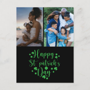 Cartes Pour Fêtes Annuelles Joyeux St Patrick's Day Shamrock 2 Photo