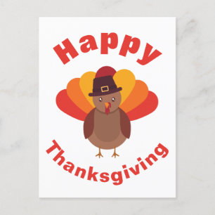 Cartes Pour Fêtes Annuelles Joyeux Thanksgiving