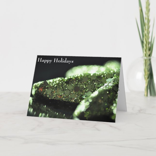 Cartes Pour Fêtes Annuelles Joyeux vacances Collègue Co Travailleur Employé (Devant)