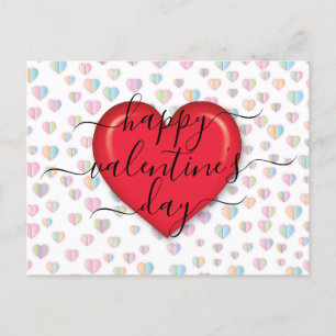 Cartes Pour Fêtes Annuelles Joyeux Valentin minimaliste