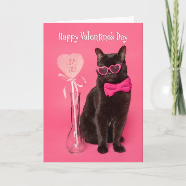 Cartes Pour Fêtes Annuelles Joyeux Valentines Day pour n'importe qui mignonne  (Devant)