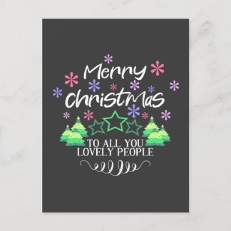 Cartes Pour Fêtes Annuelles Joyeux voeux de Noël Citation