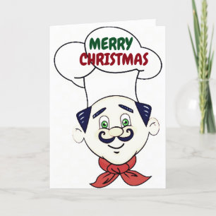 CARTES POUR FÊTES ANNUELLES JOYEZ NOËL À MON ***CHEF PRÉFÉRÉ***