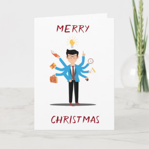 CARTES POUR FÊTES ANNUELLES * JOYEZ NOËL* À MON MARI DE TRAVAIL*****