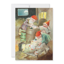 Jultomte de Noël vintage