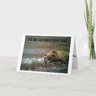 CARTES POUR FÊTES ANNUELLES "JUSTE INCROYABLEMENT TRISTE" — MA VIE SANS **VOUS