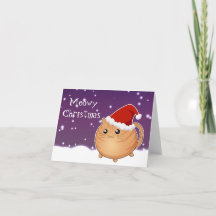 Kawaii noël orange tabby chaton chaton