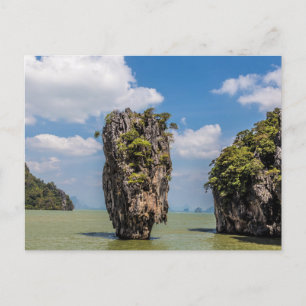Cartes Pour Fêtes Annuelles Khao Phing Kan île rocheuse Phuket en Thaïlande ca