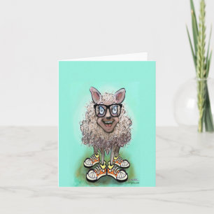 Cartes Pour Fêtes Annuelles Kiddo Sheep