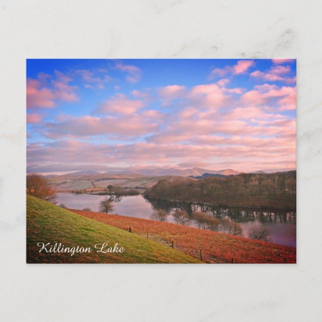 Cartes Pour Fêtes Annuelles Killington Lake District Angleterre (Devant)