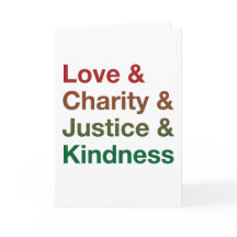 Kind Words Holiday Card (Gradient)