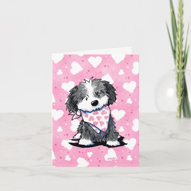 Cartes Pour Fêtes Annuelles KiniArt Havanese Valentine (Devant)