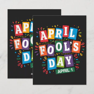 Cartes Pour Fêtes Annuelles Kit de blagues drôles pour le jour des poissons d'