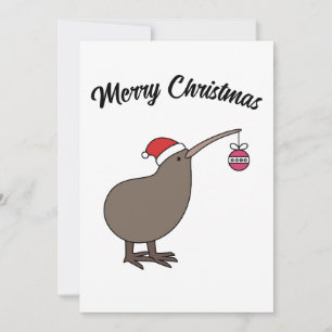 Cartes Pour Fêtes Annuelles Kiwi de Noël