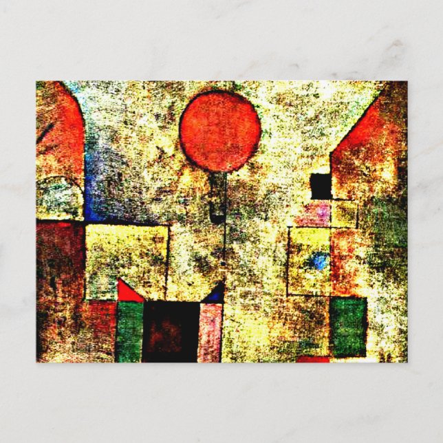 Cartes Pour Fêtes Annuelles Klee - Balloon rouge (Devant)