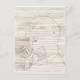 Cartes Pour Fêtes Annuelles Klee - Le vieil homme compte sur ses doigts