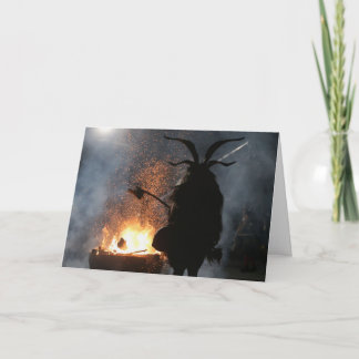 Cartes Pour Fêtes Annuelles Krampus