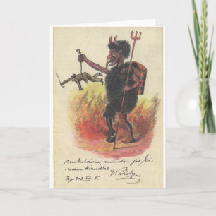 Cartes Pour Fêtes Annuelles Krampus