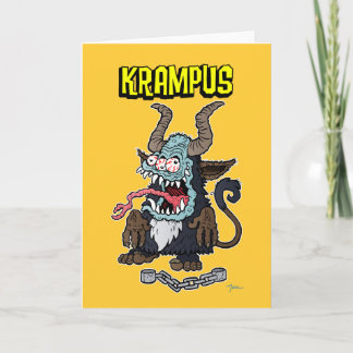 CARTES POUR FÊTES ANNUELLES KRAMPUS 00