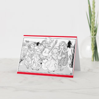 Cartes Pour Fêtes Annuelles Krampus est pour tout le monde !