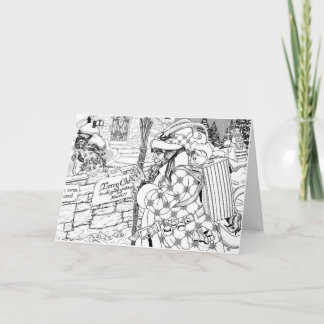 Cartes Pour Fêtes Annuelles Krampus vient