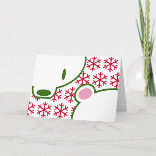 Cartes Pour Fêtes Annuelles Kuma-chan Holiday