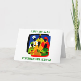 Cartes Pour Fêtes Annuelles Kwanzaa