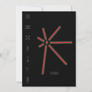 Cartes Pour Fêtes Annuelles Kwanzaa Kuumba