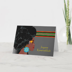 Cartes Pour Fêtes Annuelles Kwanzukkah, Kwanzaa interconfessionnel et Hanoukka