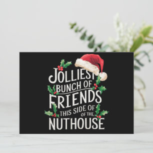 Cartes Pour Fêtes Annuelles La bande de copains la plus joyeuse Noël Correspon