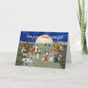 Cartes Pour Fêtes Annuelles La bande dessinée heureuse de Howlidays poursuit