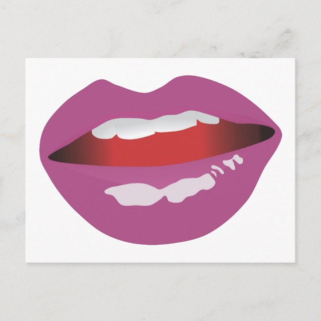 Cartes Pour Fêtes Annuelles La Bouche (Devant)