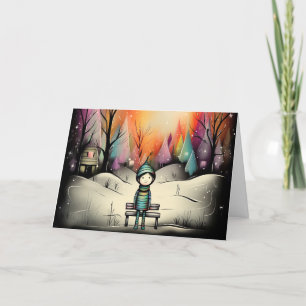 Cartes Pour Fêtes Annuelles La chaleur de l'hiver