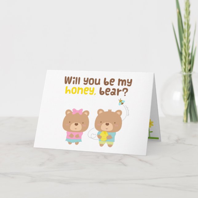 Cartes Pour Fêtes Annuelles La confession mignonne d'amour de calembour soit (Devant)