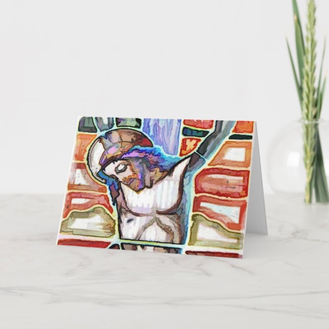 CARTES POUR FÊTES ANNUELLES LA CRUCIFIXE (Devant)